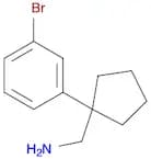 [1-(3-Bromophenyl)cyclopentyl]methanamine