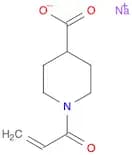Sodium 1-(prop-2-enoyl)piperidine-4-carboxylate