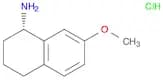 (1S)-7-methoxy-1,2,3,4-tetrahydronaphthalen-1-amine hydrochloride