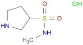 N-Methylpyrrolidine-3-sulfonamide hydrochloride