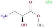 (S)-Methyl 3-amino-2-hydroxypropanoate hydrochloride