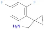[1-(2,4-difluorophenyl)cyclopropyl]methanamine