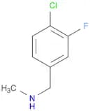 [(4-Chloro-3-fluorophenyl)methyl](methyl)amine