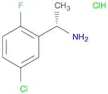 (1S)-1-(5-Chloro-2-fluorophenyl)ethan-1-amine hydrochloride