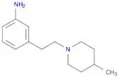 3-[2-(4-Methylpiperidin-1-yl)ethyl]aniline