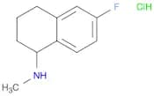 6-Fluoro-N-methyl-1,2,3,4-tetrahydronaphthalen-1-amine hydrochloride
