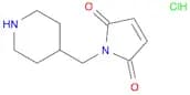 1-(Piperidin-4-ylmethyl)-2,5-dihydro-1H-pyrrole-2,5-dione hydrochloride