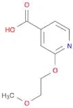 2-(2-Methoxyethoxy)pyridine-4-carboxylic acid