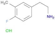 2-(4-Fluoro-3-methylphenyl)ethan-1-amine hydrochloride