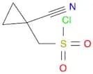 (1-Cyanocyclopropyl)methanesulfonyl chloride