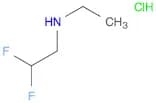 (2,2-Difluoroethyl)(ethyl)amine hydrochloride