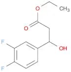 Ethyl 3-(3,4-difluorophenyl)-3-hydroxypropanoate