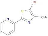 2-(5-bromo-4-methyl-1,3-thiazol-2-yl)pyridine