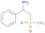BENZENEMETHANAMINE, A-[(METHYLSULFONYL)METHYL]-
