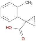 1-(2-methylphenyl)cyclopropane-1-carboxylic acid