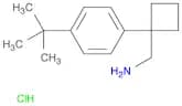 [1-(4-tert-Butylphenyl)cyclobutyl]methanamine hydrochloride