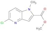 Methyl 5-chloro-1-methyl-1H-pyrrolo[3,2-b]pyridine-2-carboxylate
