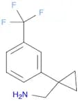 {1-[3-(Trifluoromethyl)phenyl]cyclopropyl}methanamine