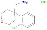 [4-(2-Chlorophenyl)oxan-4-yl]methanamine hydrochloride