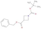 3-benzyl 1-tert-butyl azetidine-1,3-dicarboxylate