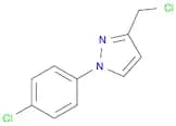 3-(Chloromethyl)-1-(4-chlorophenyl)-1H-pyrazole