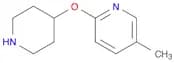 5-Methyl-2-(piperidin-4-yloxy)pyridine