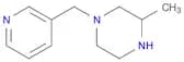 3-Methyl-1-(pyridin-3-ylmethyl)piperazine