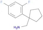 [1-(2,4-difluorophenyl)cyclopentyl]methanamine