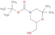 tert-Butyl 6-(hydroxymethyl)-2,2-dimethylmorpholine-4-carboxylate