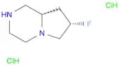 (7S,8aS)-7-fluoro-octahydropyrrolo[1,2-a]piperazine dihydrochloride