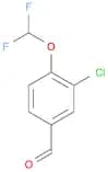 3-chloro-4-(difluoromethoxy)benzaldehyde
