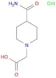 2-(4-Carbamoylpiperidin-1-yl)acetic acid hydrochloride