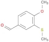 4-Methoxy-3-(methylsulfanyl)benzaldehyde