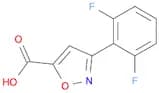 3-(2,6-difluorophenyl)-1,2-oxazole-5-carboxylic acid