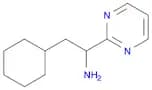2-Cyclohexyl-1-(pyrimidin-2-yl)ethan-1-amine