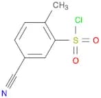 5-cyano-2-methylbenzene-1-sulfonyl chloride