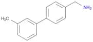 [4-(3-methylphenyl)phenyl]methanamine