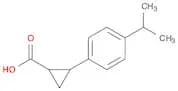 2-[4-(propan-2-yl)phenyl]cyclopropane-1-carboxylic acid