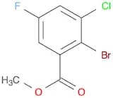 Methyl 2-bromo-3-chloro-5-fluorobenzoate