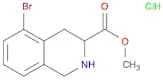 5-Bromo-1,2,3,4-tetrahydroisoquinoline-3-carboxylic acid methyl ester hcl