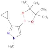 3-Cyclopropyl-1-methyl-4-(4,4,5,5-tetramethyl-1,3,2-dioxaborolan-2-yl)-1H-pyrazole
