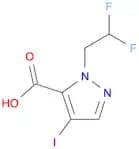 1-(2,2-Difluoroethyl)-4-iodo-1H-pyrazole-5-carboxylic acid