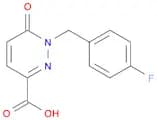 1-(4-Fluorobenzyl)-6-oxo-1,6-dihydropyridazine-3-carboxylic acid
