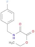 Ethyl ([(4-fluorophenyl)methyl]carbamoyl)formate