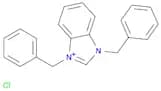1H-Benzimidazolium, 1,3-bis(phenylmethyl)-, chloride