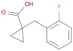 1-[(2-fluorophenyl)methyl]cyclopropane-1-carboxylic acid