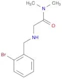 2-{[(2-bromophenyl)methyl]amino}-N,N-dimethylacetamide