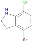 4-Bromo-7-chloro-2,3-dihydro-1H-indole