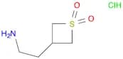 3-(2-aminoethyl)-1λ6-thietane-1,1-dione hydrochloride