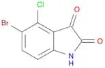 5-Bromo-4-chloro-2,3-dihydro-1H-indole-2,3-dione